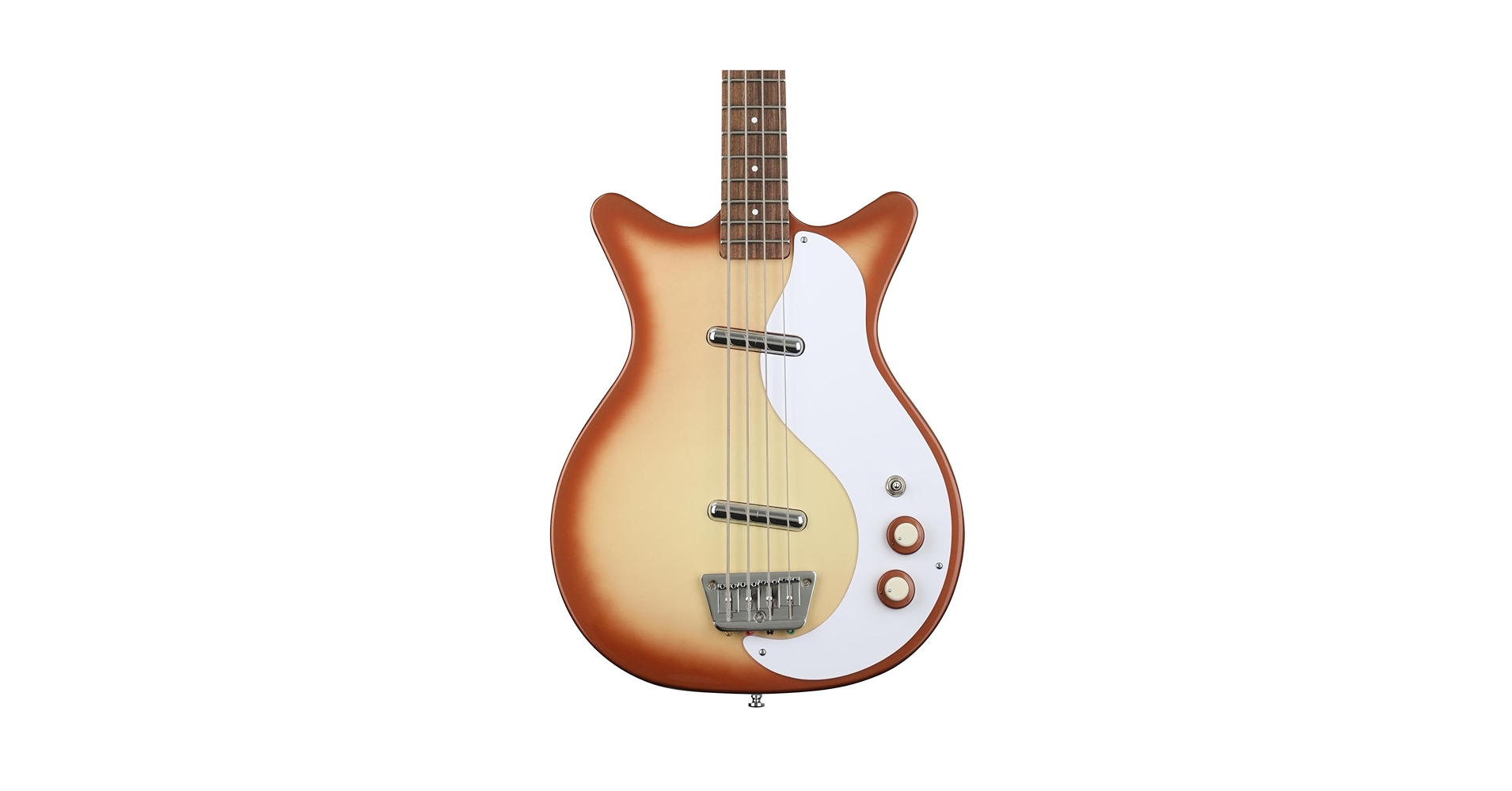 Amazon.com: Danelectro '59DC Long Scale Bass Guitar - Copper
